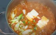 рецепт Корейский суп кимчи Чиге с тунцом