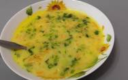 рецепт Овощной суп с плавленым сыром