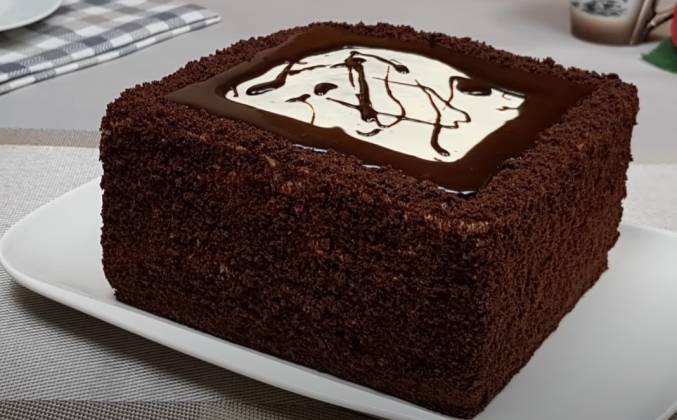 Торт Медовик шоколадный рецепт