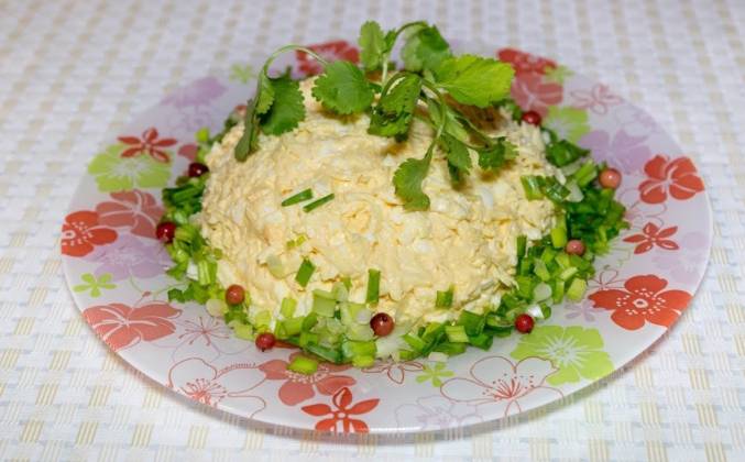 Вкусный салат из репы желтой рецепт