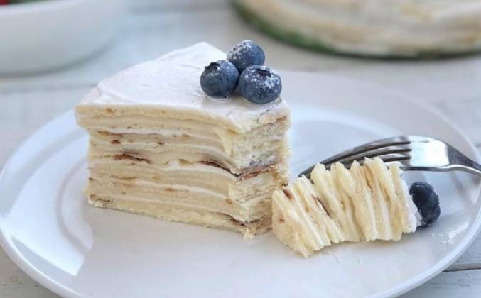 Торт сметанник на сковороде – простой и вкусный рецепт, как приготовить пошагово