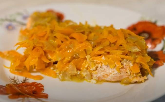 Рыба под маринадом из моркови и лука рецепт