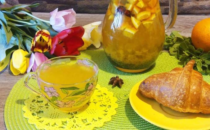 Как заварить облепиховый чай с апельсином рецепт