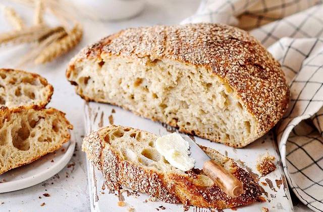 Хлеб домашний просто и быстро – кулинарный рецепт