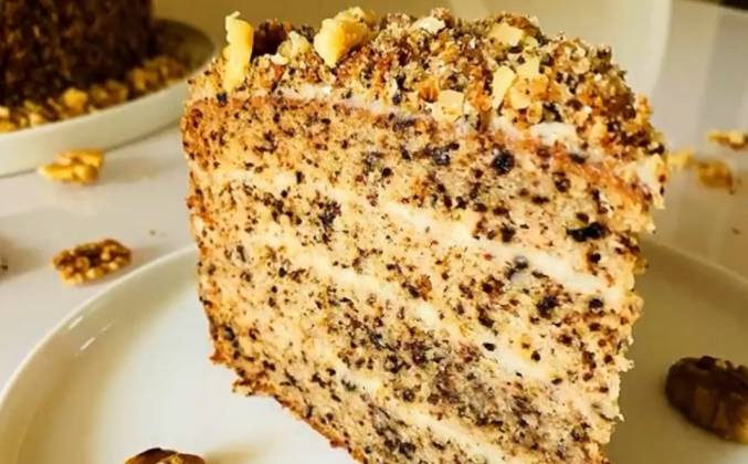Ореховый торт, вкусных рецептов с фото Алимеро
