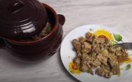 рецепт Жаркое в горшочках с мясом и картошкой