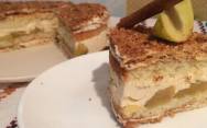 рецепт Баварский яблочный торт с муссом