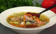 рецепт Рыбный суп из консервов с рисом и картошкой