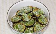 рецепт Закуска баклажаны с чесноком и зеленью