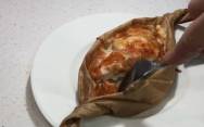 рецепт Филе курицы с начинкой в духовке