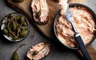 рецепт Домашний рыбный риет из лосося