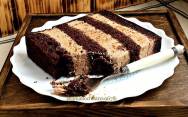рецепт Шоколадный торт пропитанный кофе и ромом