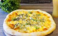рецепт Пицца 4 сыра домашняя