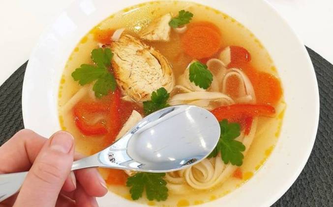 Вьетнамский суп фо бо с курицей рецепт