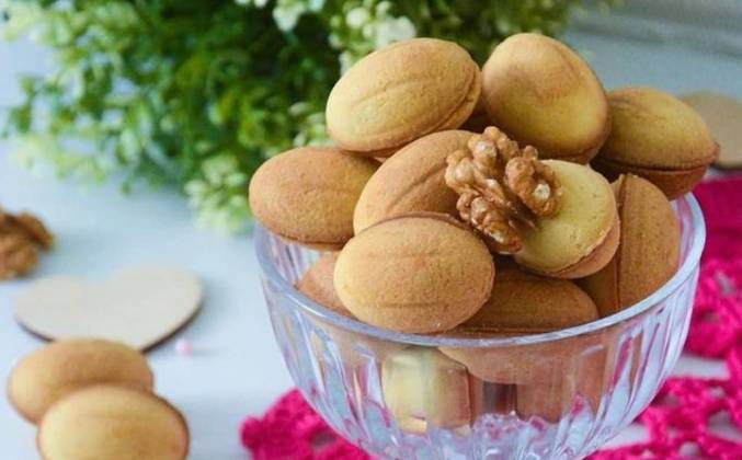 Печенье орешки со сгущенкой как в детстве рецепт