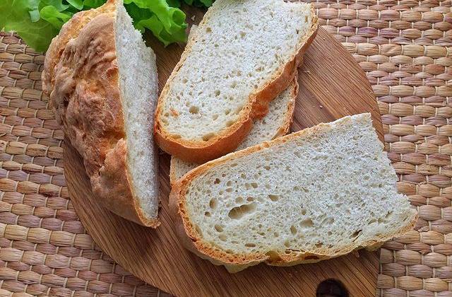 Домашний белый хлеб на закваске в духовке рецепт