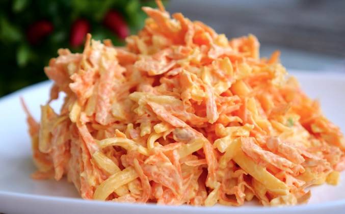 Салат из морковки с чесноком и майонезом - пошаговый рецепт с фото на уральские-газоны.рф