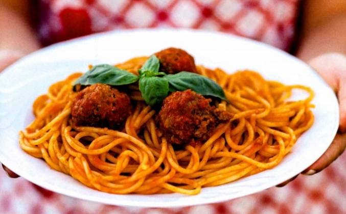 Спагетти с фрикадельками рецепт