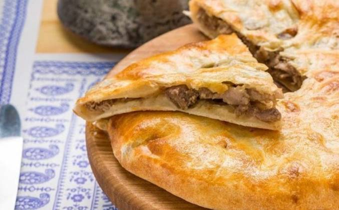 Пирог кубдари с мясом по грузински рецепт