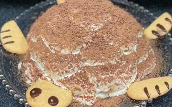 Классический торт Черепаха со сметаной