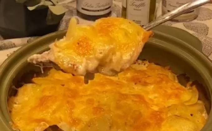 Рецепт блюда: Картофельный гратен с грибами - что это? Кухня Франции