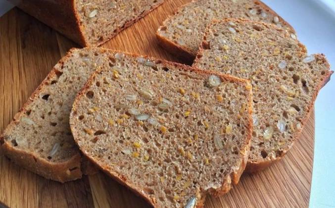 Хлеб ржано-полбяной с зернами рецепт