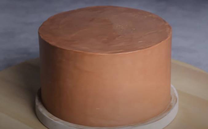 Шоколадный крем чиз для выравнивания торта рецепт