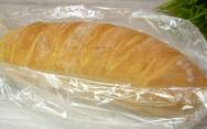 рецепт Домашний белый хлеб в рукаве для запекания в духовке