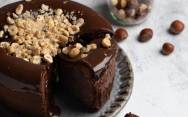 рецепт Шоколадный пирог без муки с фундуком