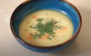 рецепт Сырный суп из плавленных сырков