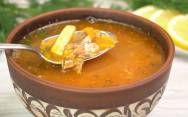 рецепт Рыбный суп из консервы килька в томате