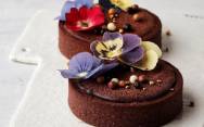 рецепт Шоколадные тарталетки «Шоколад-халва-ряженка»