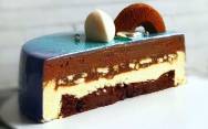 рецепт Муссовый торт с шоколадным муссом и ореховым ганашом