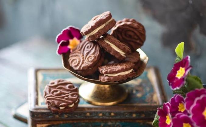 Шоколадно-ореховое печенье сабле рецепт