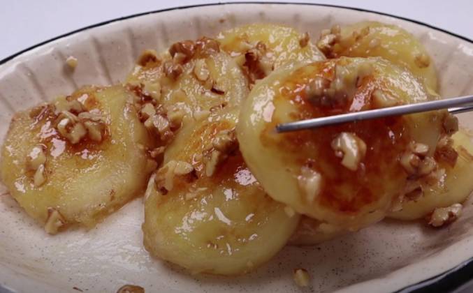 Картофельные пирожки в меду на сковороде по корейски рецепт