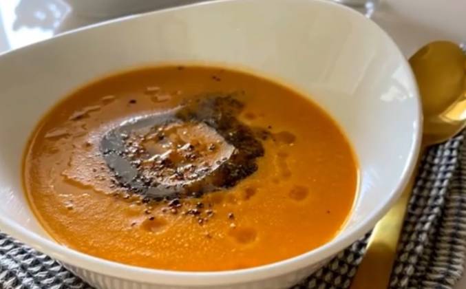Турецкий суп-пюре из красной чечевицы (Мерджимек чорбасы)