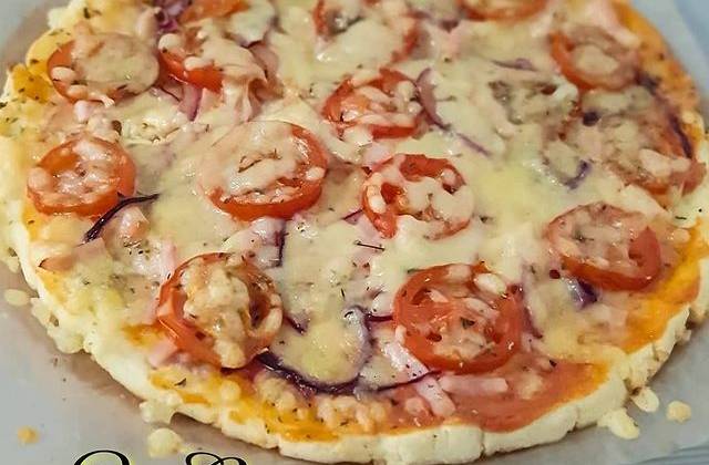ПП пицца творожная в духовке рецепт