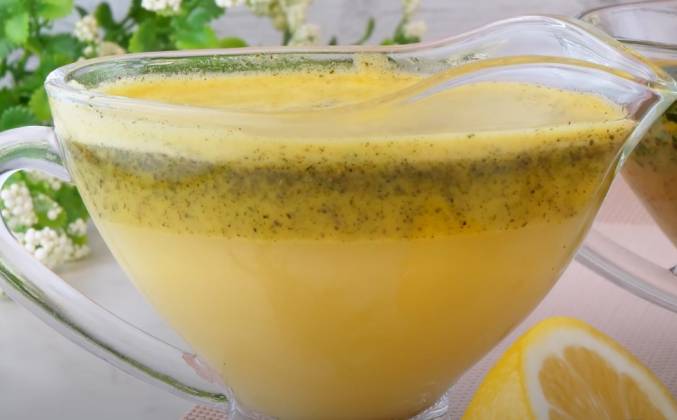 Апельсиновый маринад с лимоном и мятой рецепт