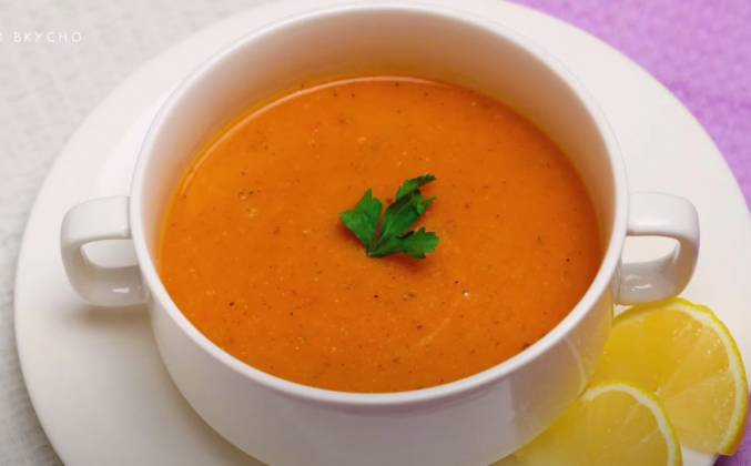 Чечевичный суп пюре по турецки из красной чечевицы рецепт