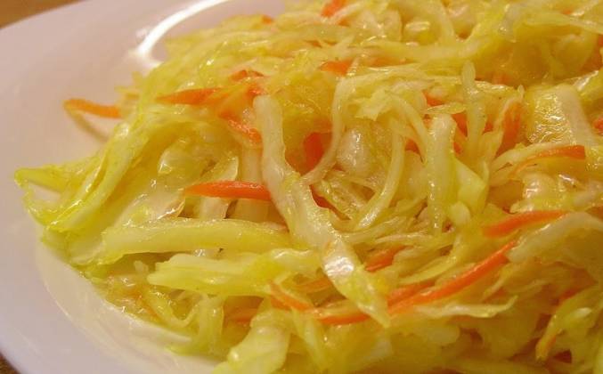 Ингредиенты для «Капуста по-корейски с помидорами и кинзой»: