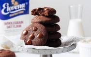 рецепт Шоколадное печенье на овсяной муке
