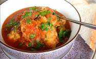 рецепт Чахохбили из курицы на сковороде с помидорами
