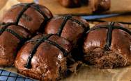 рецепт Шоколадные булочки дрожжевые с шоколадной пастой
