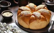 рецепт Праздничный хлеб на пасху