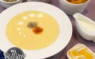 рецепт Картофельный суп пюре на курином бульоне
