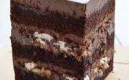 рецепт Шоколадный торт Сникерс простой рецепт