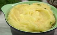 рецепт Картофельное пюре на сковороде без молока с маслом