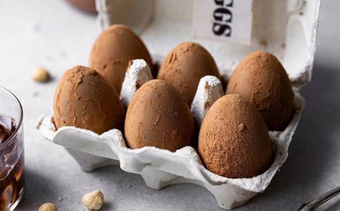 Шоколадные яйца на пасху своими руками рецепт