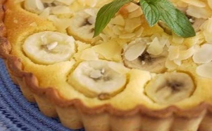 Песочный банановый пирог тарт рецепт