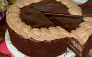 рецепт Шоколадный торт простой и вкусный